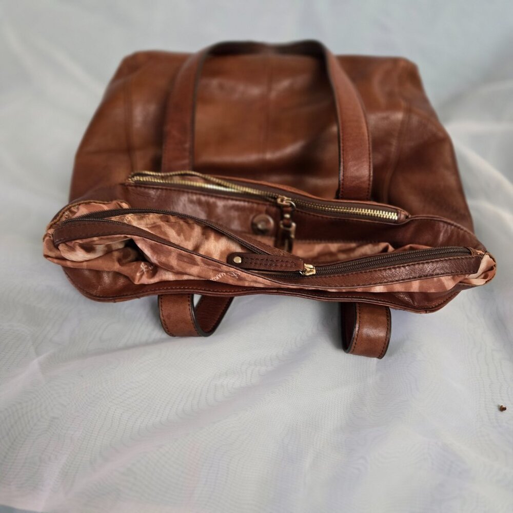 Leather B Makowsky Handbag - Picture 5 of 5